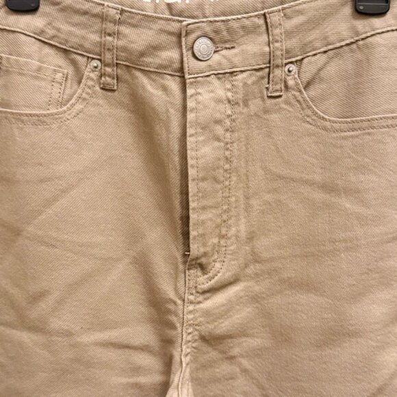 S.O.N.G. Patterned Jean Khaki Straight-Leg Pants | Classic Fit | Cotton Blend | - Picture 6 of 6